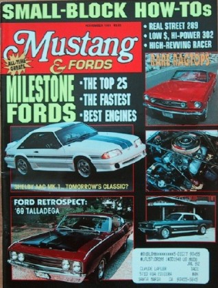 MUSTANG & FORDS 1991 NOV - BEST OF, HIGH COUNTRY